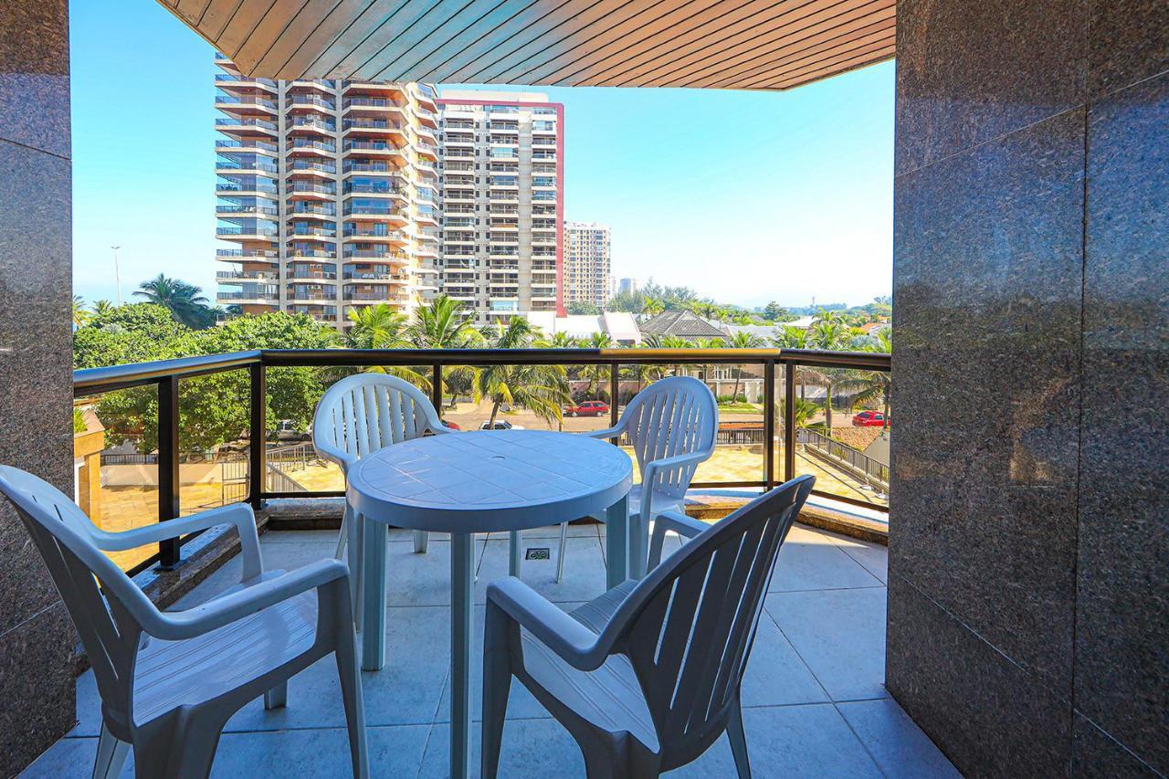 리오데자네이루 Acolhedor Flat A Beira-Mar Na Barra Da Tijuca 아파트 외부 사진