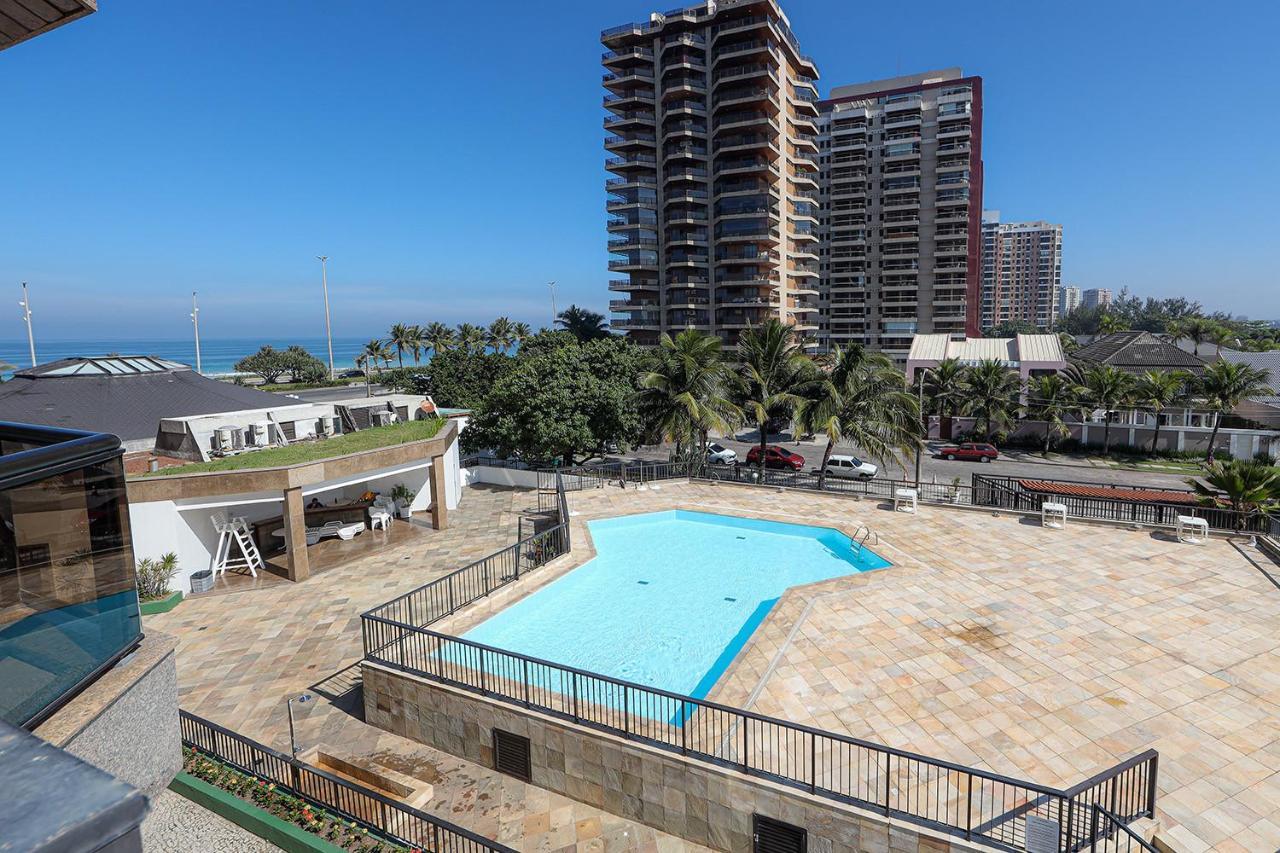 리오데자네이루 Acolhedor Flat A Beira-Mar Na Barra Da Tijuca 아파트 외부 사진