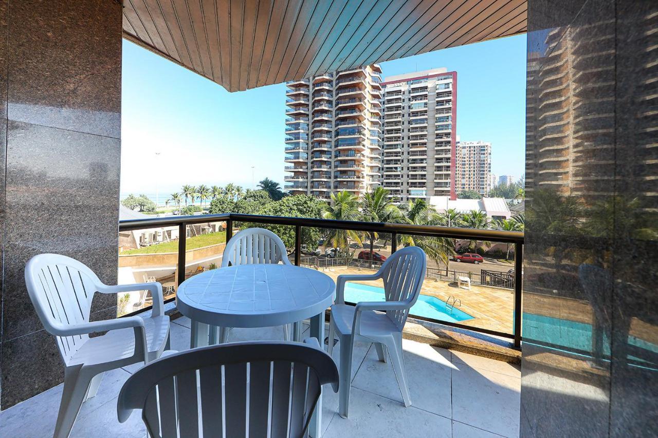 리오데자네이루 Acolhedor Flat A Beira-Mar Na Barra Da Tijuca 아파트 외부 사진